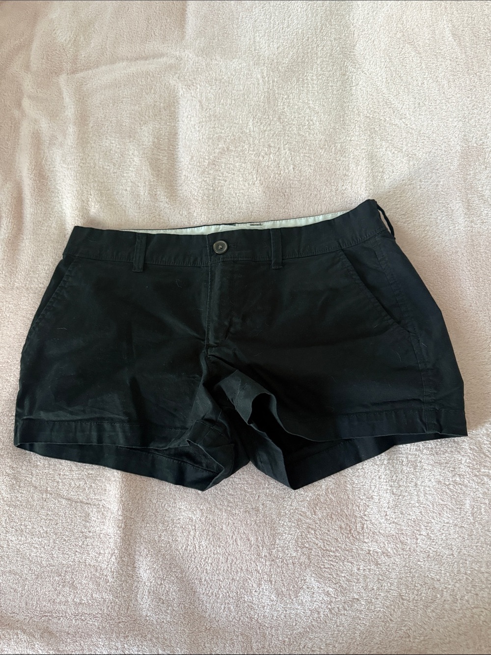 Old Navy Black Khaki Shorts